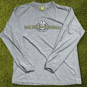 Vintage Big Dog Sportswear Long Sleeve T-shirt